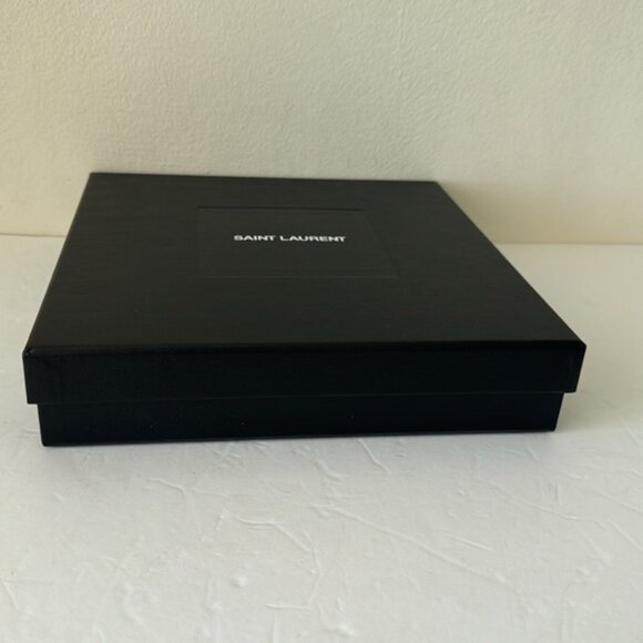 Ysl Black Original Empty Box 10" x 10" x 2" New - Picture 3 of 8